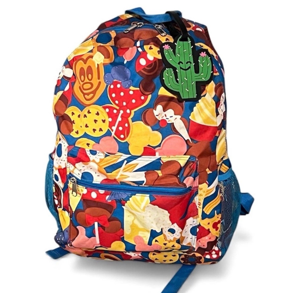 Disney Parks Food Icons Backpack Snacks Treats Mickey Ice Cream Waffle Dole Whip